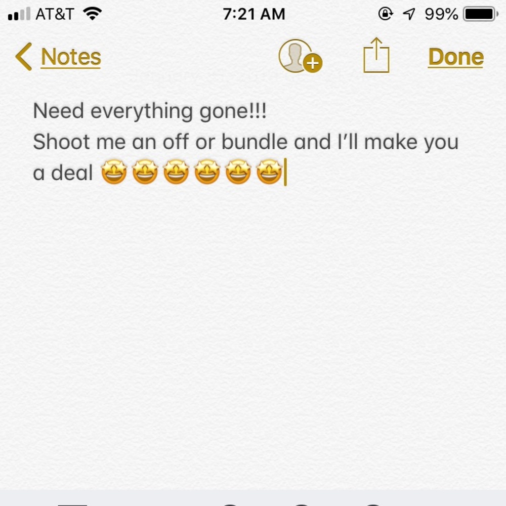 Need everything gone!!! Bundle and save 🤩